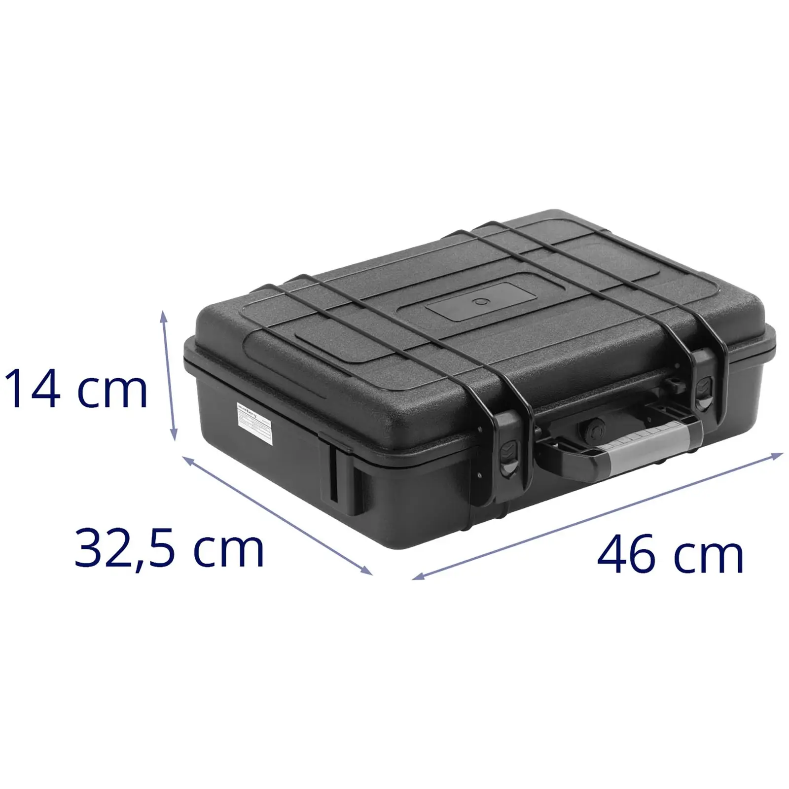Σκληρή θήκη κάμερας - αδιάβροχη - 15 l - μαύρο - 46,3 x 36,3 x 13,9 cm
