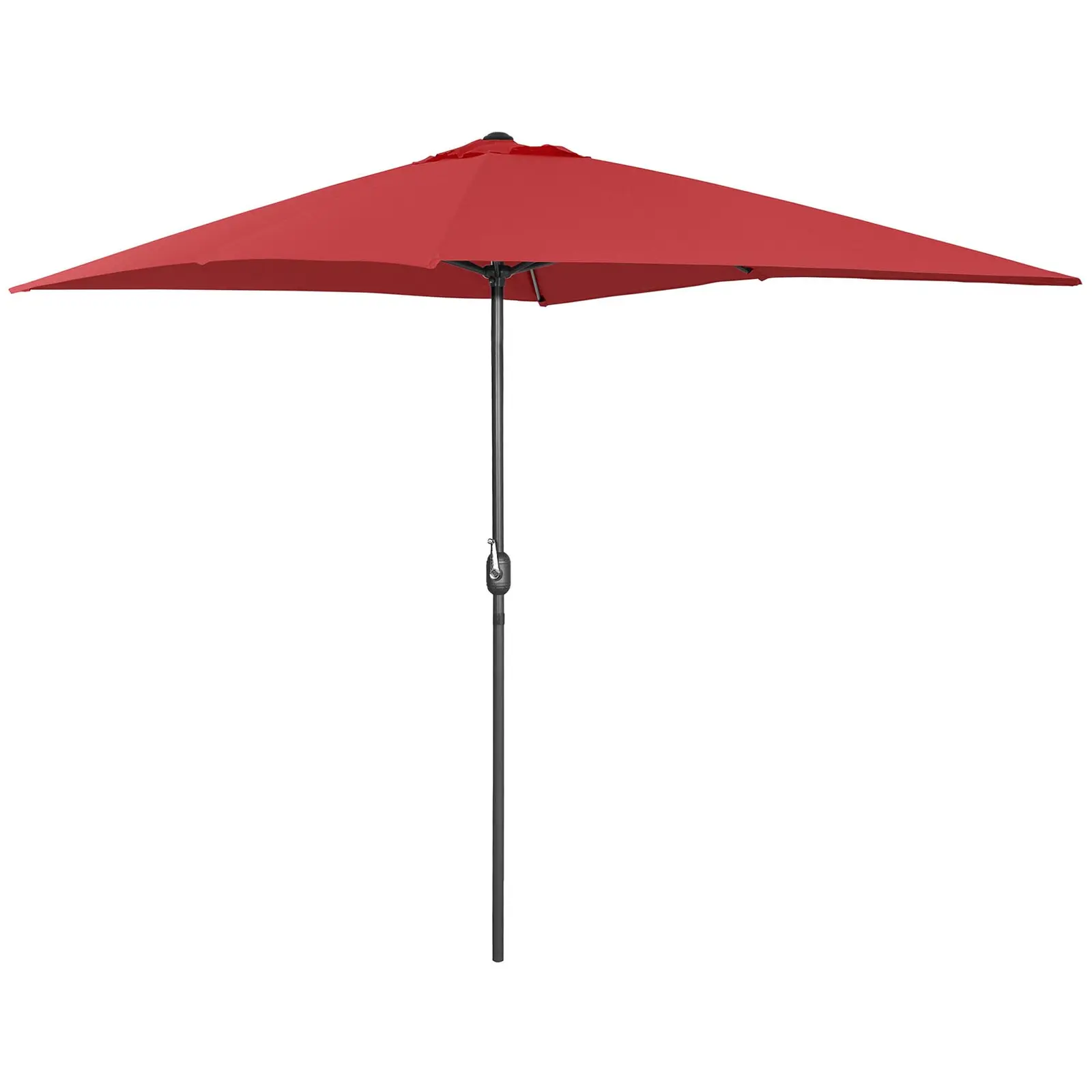 Μεγάλη ομπρέλα εξωτερικού χώρου - claret - ορθογώνια - 200 x 300 cm